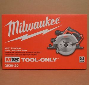 Brand New Milwaukee 2630-20 M18 18V Li-Ion 6-1/2&#034; Circular Saw
