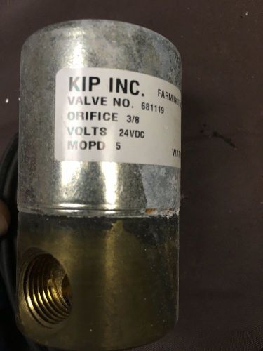 Norgren, kip isolation valve, 681119, 3/8 npt, 3/8 orifice,  24 vdc for sale