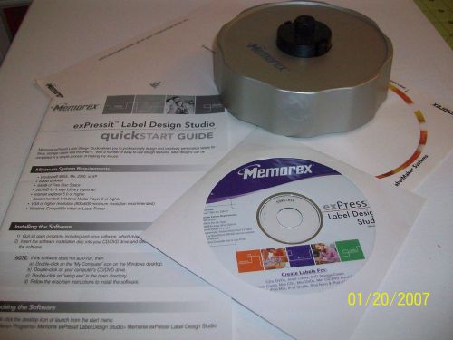 Memorex Expressit ~ Label Design Studio ~ Version 4.3 CD Quick Start Guide