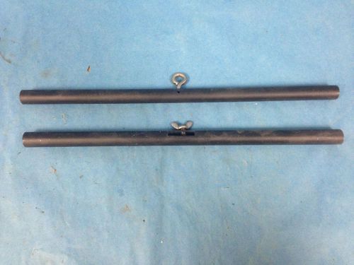 Industrial Test Hollow Rod Wire Holders Handles 14.5&#034;, 15&#034; Length Lot of 2