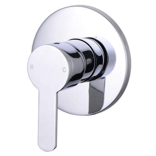 Ikonic shower mixer 40mm 1500kpa, 115mm round backing plate,lever handle, chrome for sale