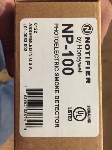 Honeywell Notifier NP-100 Smoke Detector