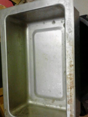Ice Cooled Drop-in Full size  Pan / Food Well, with drain