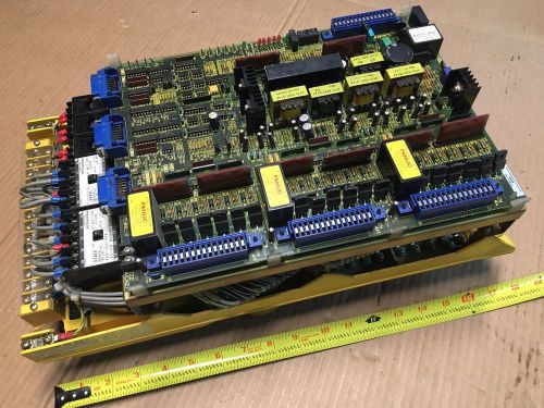 Fanuc A06B-6058-H327 -- AC Servo Amplifier 3-Axis CNC Drive - A16B-1100-0280/08A