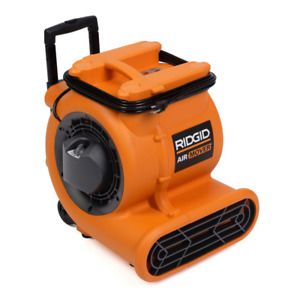 RIDGID Blower Fan Air Mover 1625 CFM 115V Built-In Carry Handle Standalone