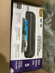 FELLOWES 5737601 M5 95 Laminator w Pouch Kit Brand New Sealed