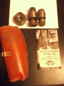 GREENLEE 735 ,PUNCH OUT SET ,3/4&#034;//1&#034; / 1,1/4&#034; ------- #629