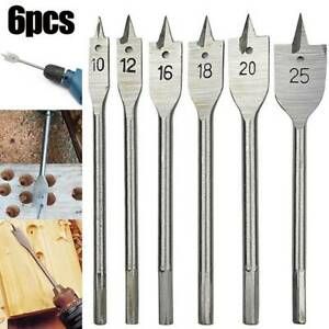 Hex Handle Spade Drill Bit Wood Flat Spade Bit Sets Hole Cutter Woodworking Tool