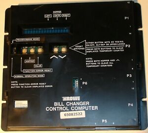 Rowe Bill Changer Control Board $1 &amp; $20 - FAST PAY OR DOUBLE DUMP EPROM