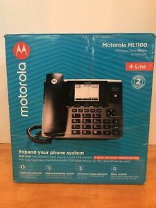 Motorola ML1100 4-Line Accessory Wireless Deskphone