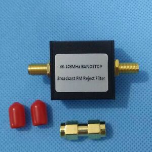Broadcast FM Band Stop Filter 88-108M Reduces Noise High Quality Replacement