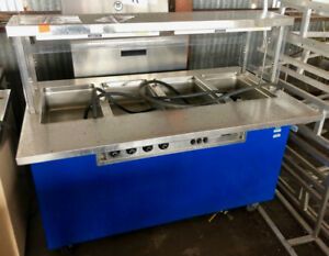 Colorpoint 4-Well Steam Table, 5E4-CPA-EB, Buffet, Catering