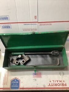 GREENLEE 796 RATCHET CABLE BENDER KIT in METAL CASE ed4u #9126