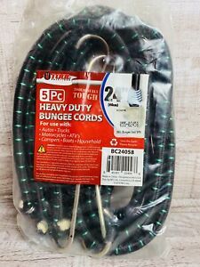 Tool Solutions 5 Pc Heavy Duty Bungee Cord’s 24”