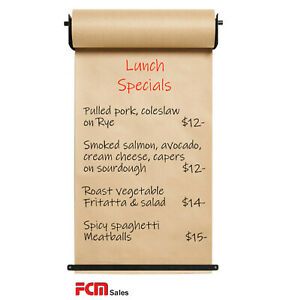 BROWN BUTCHER PAPER HOLDER EACH WITH 2 ROLLS 140M PAPER