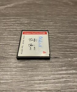 Leica MCF 64MB Compact Flash Card (734275), for DNA/GPS/TPS , Surveying