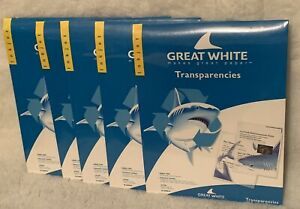 Inkjet Transparency Film 50 8.5” x 11” Sheets