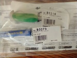 Hakko B3215  B3219 Connector Cover And Sleeve For FM-2027