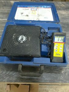 YELLOW JACKET Refrigerant Scale (Electronic) 220lb 68812