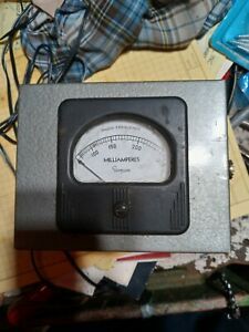 Simpson Electric Radio Frequency Milliamperes 0-250 Panel Meter