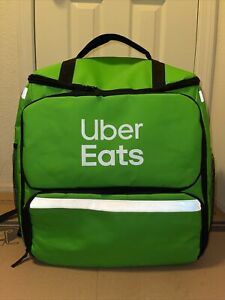 Uber Eats Backpack Expanding Insulated Food Delivery Bag Pizza DoorDash GrubHub