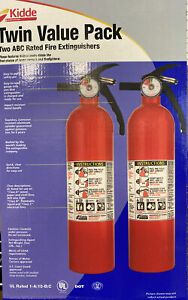 Kidde Multi-Purpose Fire Extinguisher  (Pack of 2)