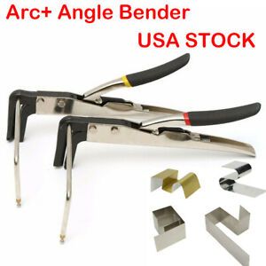 USA - 2&#034; Arc + Angle Bender Sign Pliers Letter Bending Machine Manual Bender