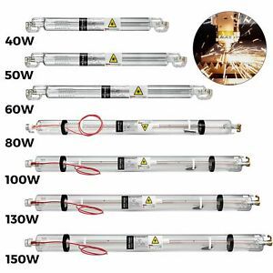 150W 130W 100W 80W 60W 50W 40W 700mm To 1830mm Laser Tube For Engraving Machines