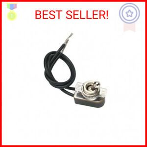 Gardner Bender GSW-125 Electrical Toggle Switch, SPST, ON-OFF, 6 A/125V AC,  …