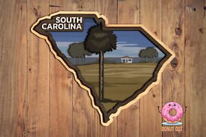 South Carolina State SVG Laser cut files for Glowforge, Cricut, Multi-layer