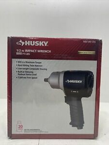 Husky High-Low Torque 1/2&#034; Pneumatic Impact Wrench 800FT-LBS 1003 097 315