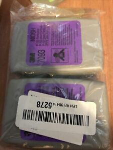 3M 7093 P1OO NIOSH RESPIRATOR FILTER 1 PAIR (NEW)