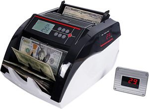 Money Counter Machine Fast Speed Compact Alarm System Counterfeit Bill Detection