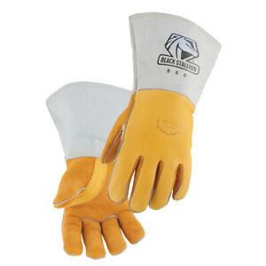 Black Stallion 850 FR Nomex Lined Elkskin Premium Stick Welding Gloves