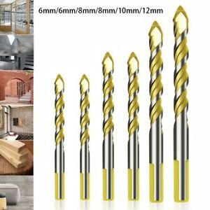 Triangle drill bit Set Ceramic Tile Glass Drill Bit Concrete Practical