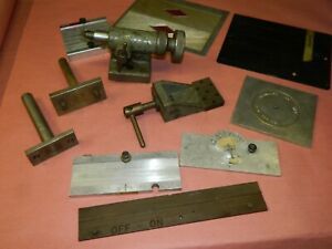 George Gorton Engraving Mill Plates Grinding Fixtures &amp; Attachments