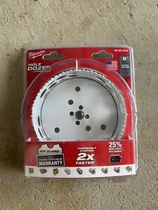 Milwaukee 5&#034; Hole Dozer Bi-Metal Hole Saw - 49-56-0243