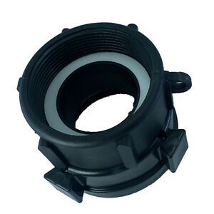IBC Tank Adapter Garden Water Tank Multi-functional for Agriculture Black