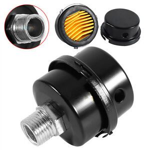 1/2&#034;PT Thread Connector Muffler Filter Silencer for Oil-less Air Compressor HIfi