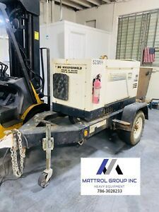 2013 400 Amps Multiquip Whisperweld Diesel Generator 14 Kw
