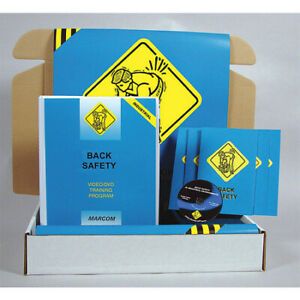 MARCOM K0003039EM Back Safety in Industrial Environments Safety Meeting Kit