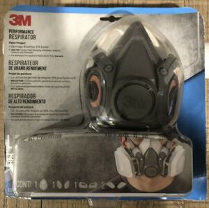 3M - 6211P1 Performance Respirator (A1P2) SIZE MEDIUM - FREE Shipping