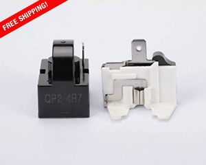 1Pcs QP2-4R7 1Pin 4.7 Ohm PTC Refrigerator Starter/Start Relay for Vissani Danby