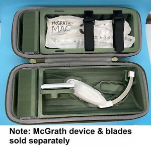 McGrath Video Laryngoscope Case Custom 3D printed - GREEN - (Best Offer Listing)