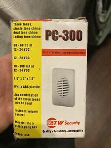 NEW ATW PC-300 12 - 24 VDC Multi-Tone Electronic Chime