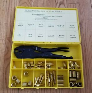 WESTERN ENTERPRISES CK-5 HOSE REPAIR KIT 1/4 &amp; 3/16, A &amp; B FITTINGS