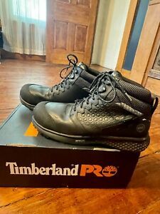 Timberland Pro Composite Toe Men&#039;s Boot. Black. Size 11.5.