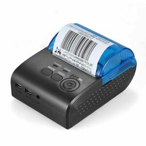 Mini Wireless 58mm Portable Bluetooth Thermal Printer Receipt for Android IOS