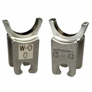 Burndy WO Stainless Steel W Die, Index O, Model Number: BURWO