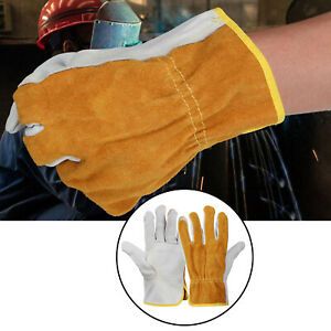 2pcs Welder Gloves Anti- Work Safety Protective Gloves for Welding Metal